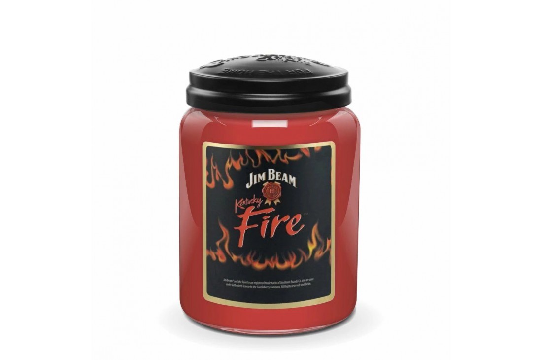 Candleberry JIM BEAM® Kentucky Fire Świeca zapachowa DUŻA