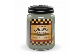 Candleberry Marshmallow & Embers Świeca zapachowa DUŻA