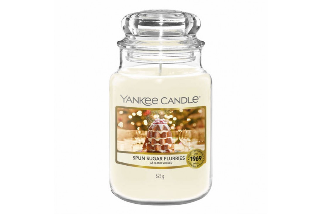 Yankee Candle Spun Sugar Flurries Świeca zapachowa DUŻA