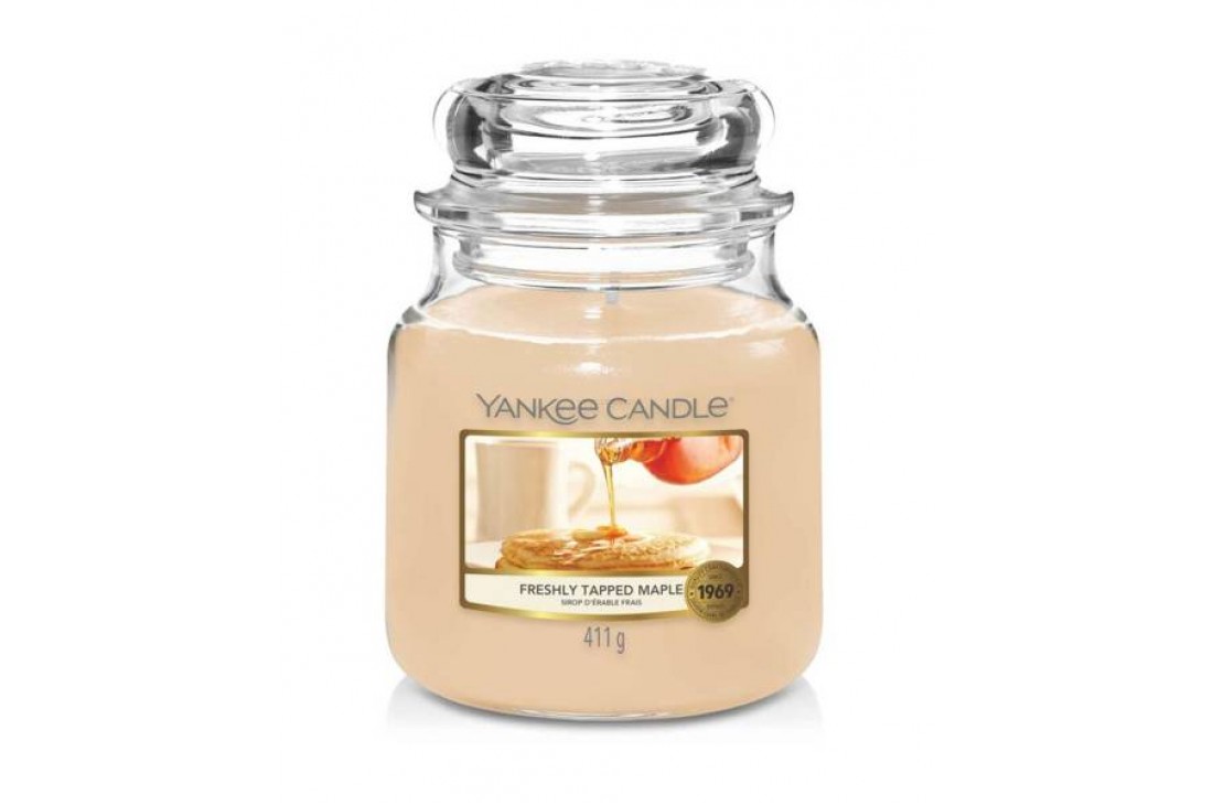 Yankee Candle Freshly Tapped Maple Świeca zapachowa ŚREDNIA