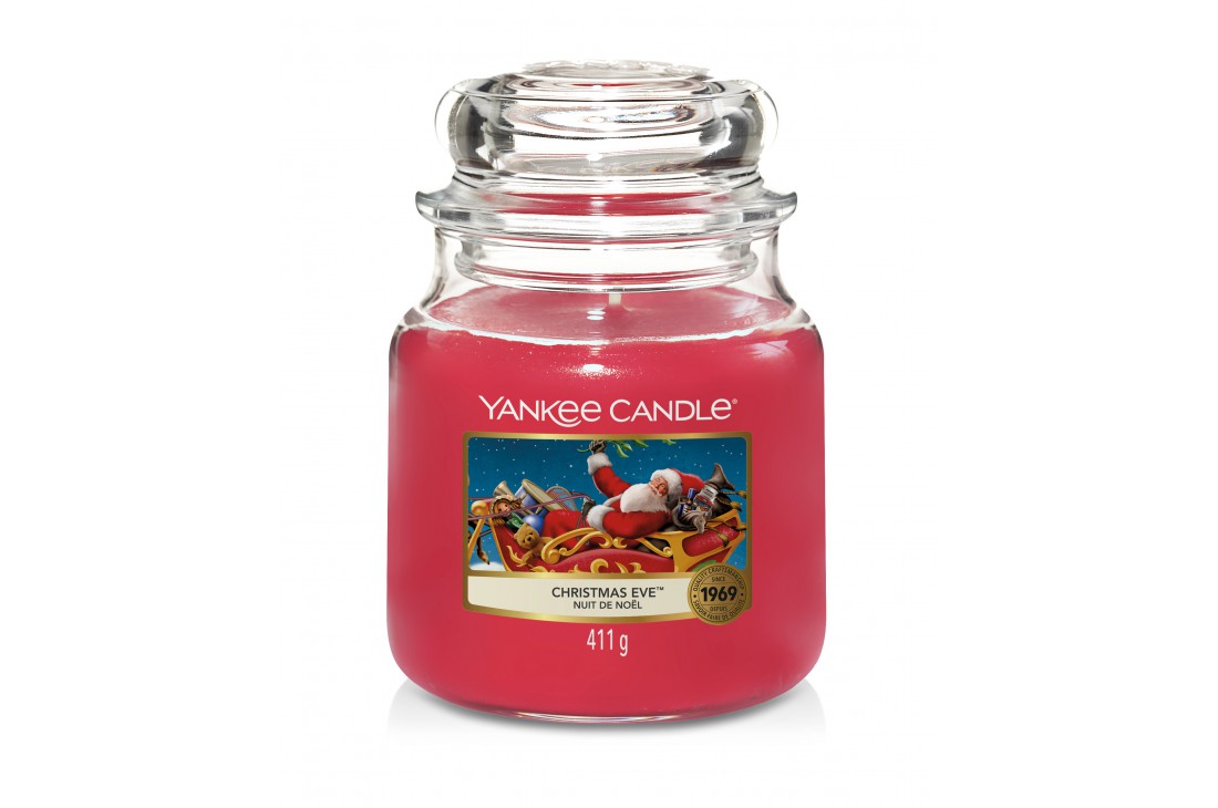 Yankee Candle Christmas Eve Świeca zapachowa ŚREDNIA