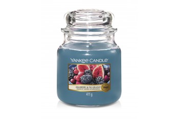 Yankee Candle Mulberry & Fig Delight Świeca zapachowa ŚREDNIA