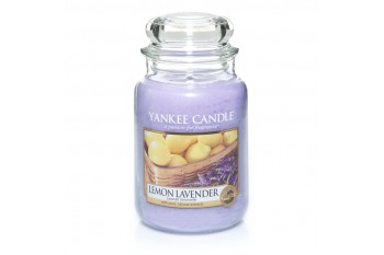 Yankee Candle Lemon Lavender Świeca zapachowa DUŻA