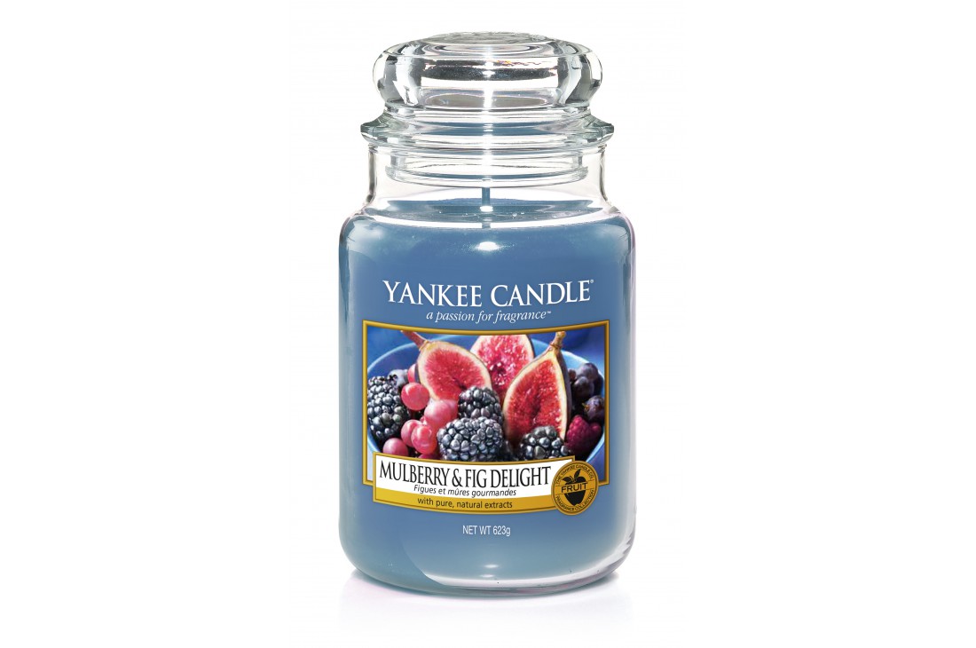 Yankee Candle Mulberry & Fig Delight Świeca zapachowa DUŻA