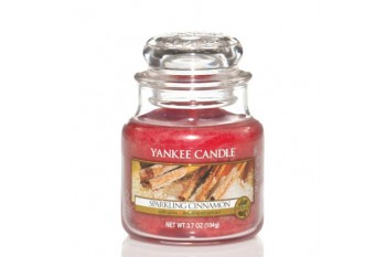 Yankee Candle Sparkling Cinnamon Świeca zapachowa MAŁA