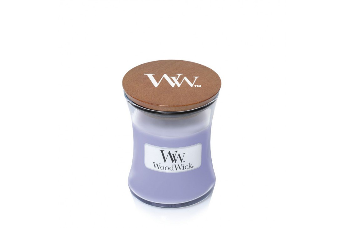 WoodWick Lavender Spa Świeca Zapachowa Mała