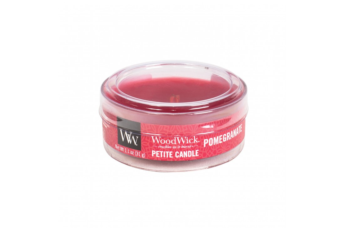Woodwick Pomegranate Świeca Petite